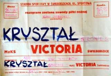 Kryształ Stronie Śl. - Victoria Świebodzice