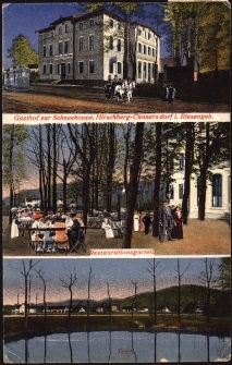 Gasthof zur Schneekoppe, Hirschberg-Cunnersdorf i. Riesengeb. [Dokument ikonograficzny]