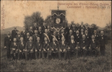 Bannerweihe des Männer-Gesang-Vereins. Cunnersdorf i. Riesengeb. [Dokument ikonograficzny]