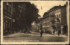 Hirschberg i. Riesengebirge. Adolf-Hitler-Strasse [Dokument ikonograficzny]